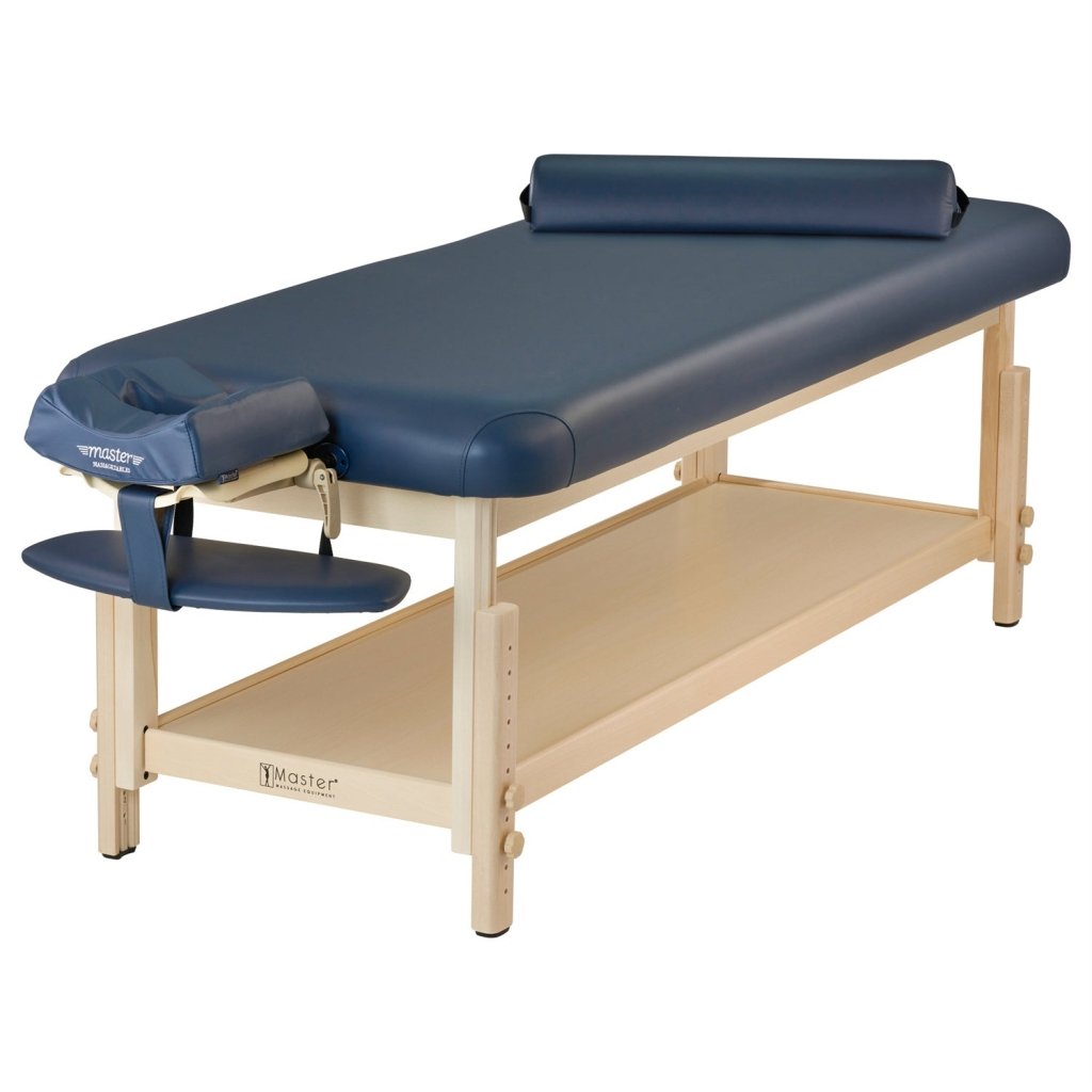 Premium 30-inch LAGUNA Professional Massage Table with Adjustable Headrest & Ambient Lighting System - Perfect for Spa, Chiropractic Clinics & Home Relaxation Therapy