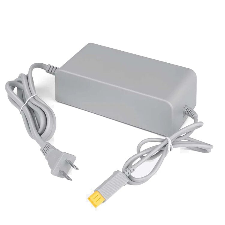 Original Wii U Console Power Adapter Replacement - AC Charger Cord for Nintendo Wii U Game System - Perfect for Home Gaming & Travel Use