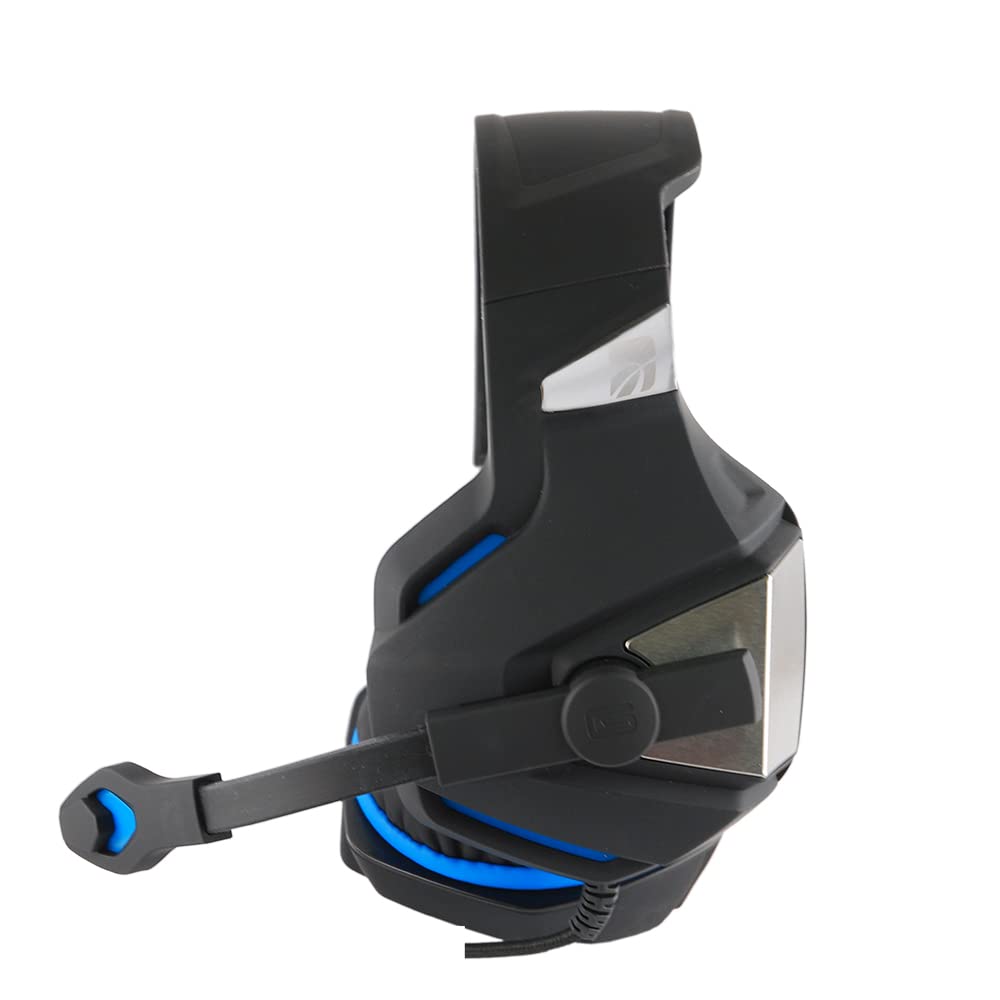 Xtreme Cuffia Gaming Horizon X24 Pro Headset for PS4 - 3.5mm Jack Wired Headphones with Adjustable Mic, 50mm Speakers & Noise Cancelling - Black - Perfect for Gaming, Streaming & Online Meetings