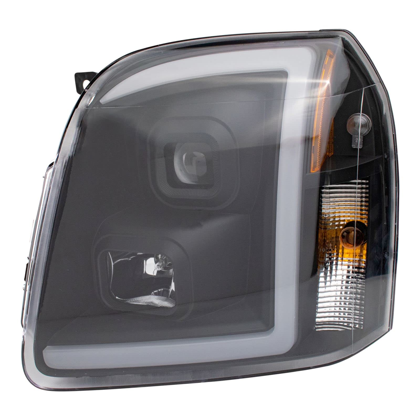 GMC Yukon Headlight Assembly Set (2007-2014) - Halogen Compatible for Night Driving