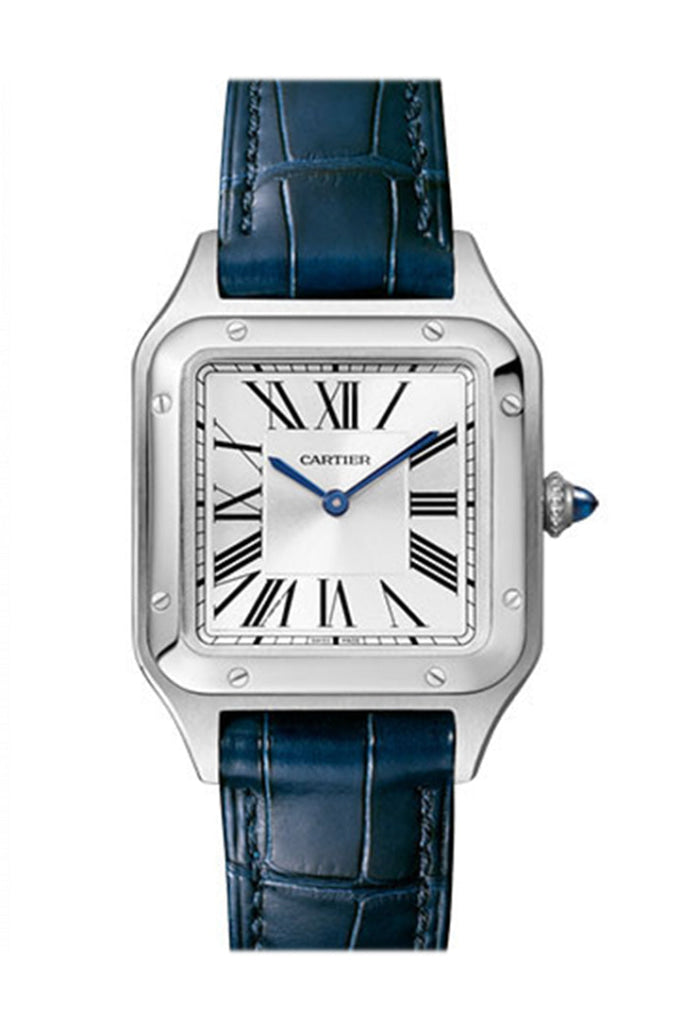 Cartier Santos Dumont Quartz Silver Dial Ladies Watch WSSA0023 - Luxury Women's Wristwatch for Business, Party & Formal Occasions