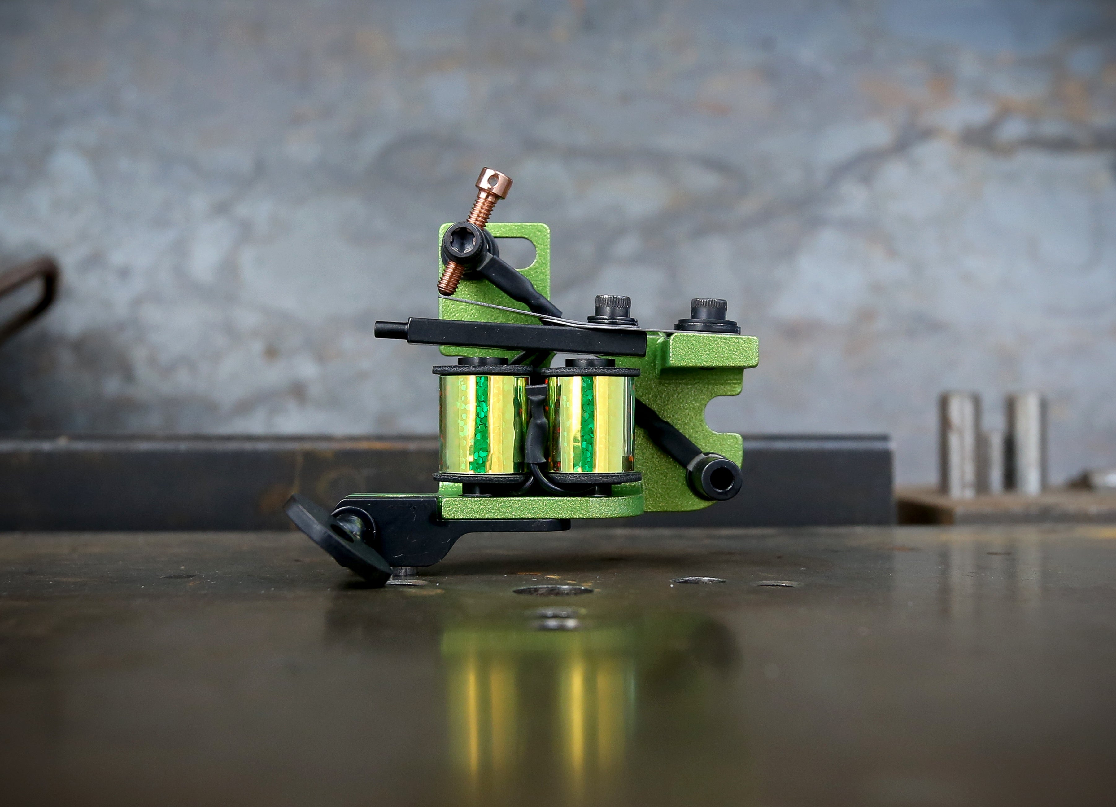 Limited Edition Mike Pike Mini Mugger Shader Fishing Lure - Sour Apple & Black Color - Perfect for Bass Fishing in Freshwater Lakes and Rivers