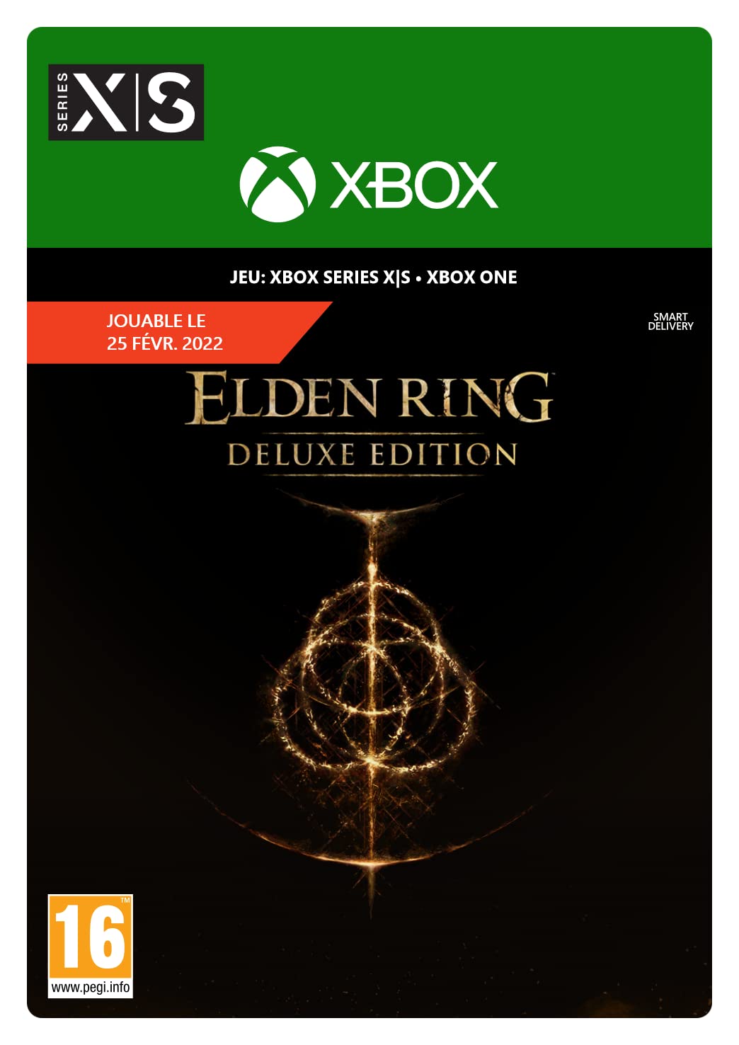 Elden Ring - Deluxe Edition | Digital Download Code for Xbox One & Series X|S - Action RPG Game with Open World Exploration | Perfect for Fantasy Adventure & Hardcore Gamers
