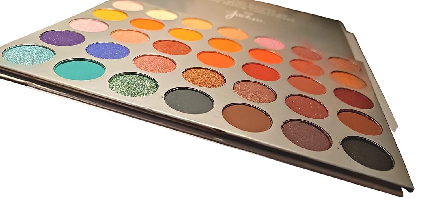 Beggie Eyeshadow Palette - 12 Matte & Shimmer Pressed Powder Makeup Set with Refreshing Wipes (2-Pack) | Perfect for Party, Wedding & Everyday Makeup Looks