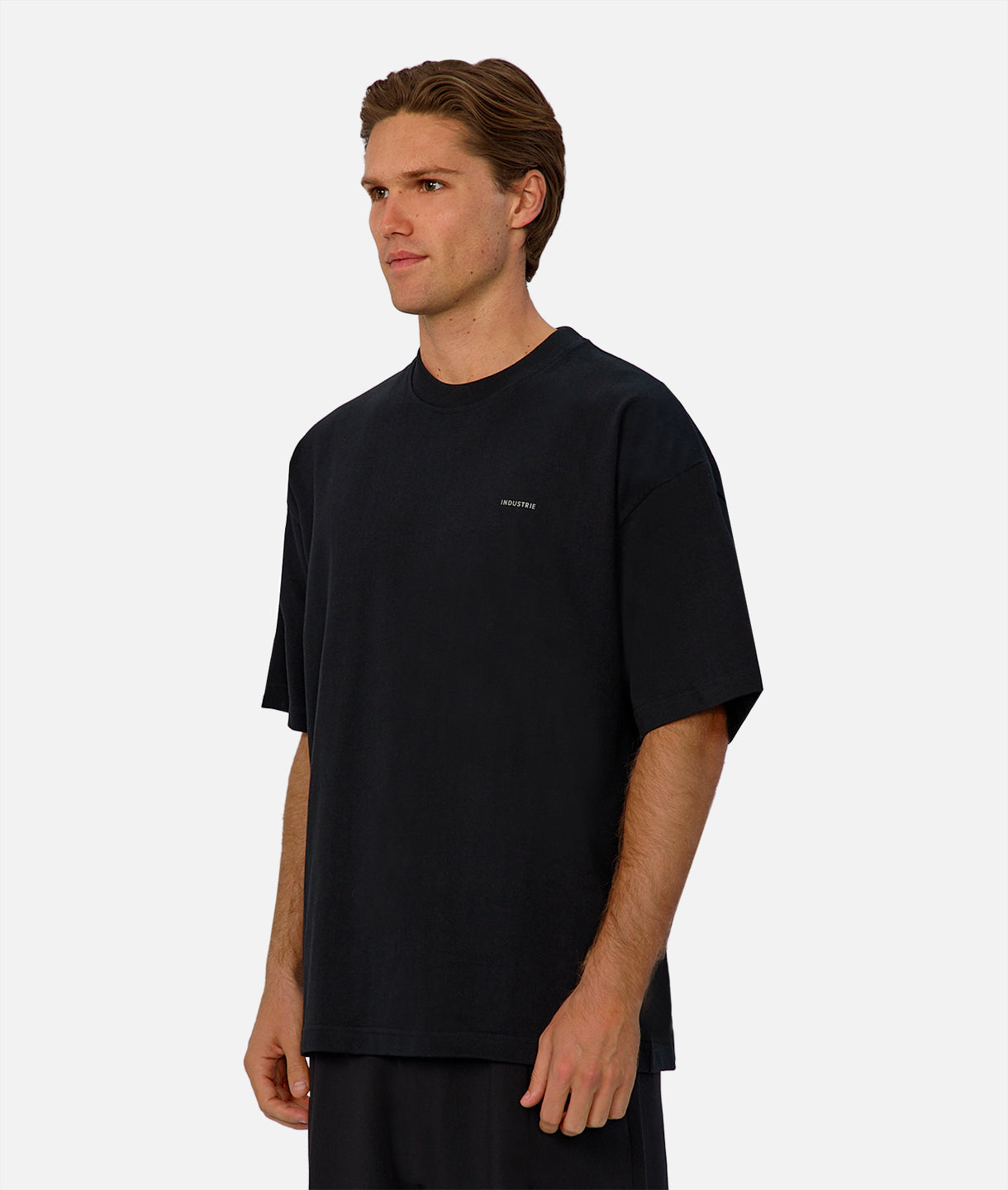 Premium Heavyweight Del Mar T-Shirt for Men - Soft Cotton Black Tee - Casual Wear, Gym & Everyday Comfort