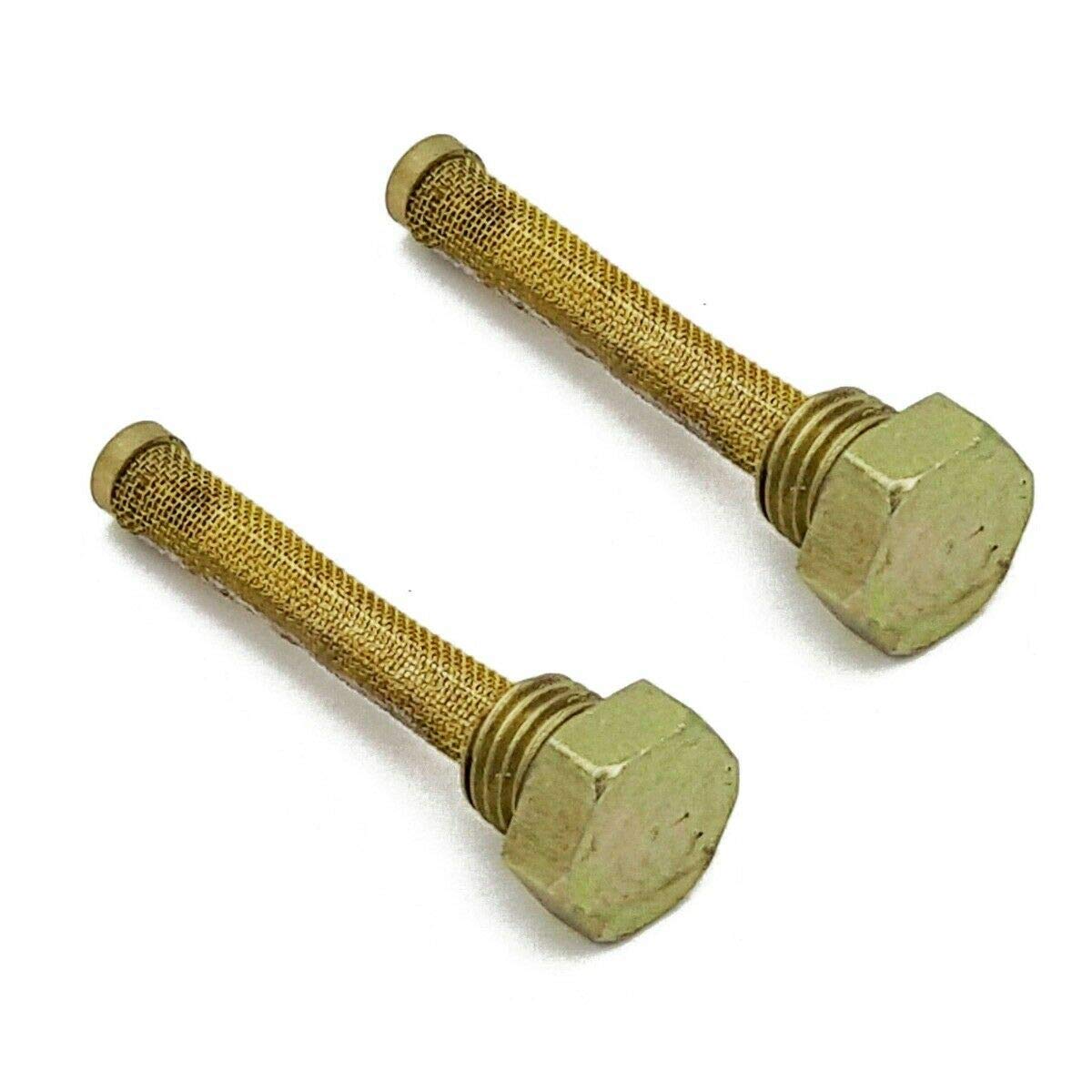 Royal Enfield Compatible Crank Case Strainer Assembly Pair - Motorcycle Engine Oil Filter Replacement Part for Royal Enfield Classic, Bullet & Himalayan Models