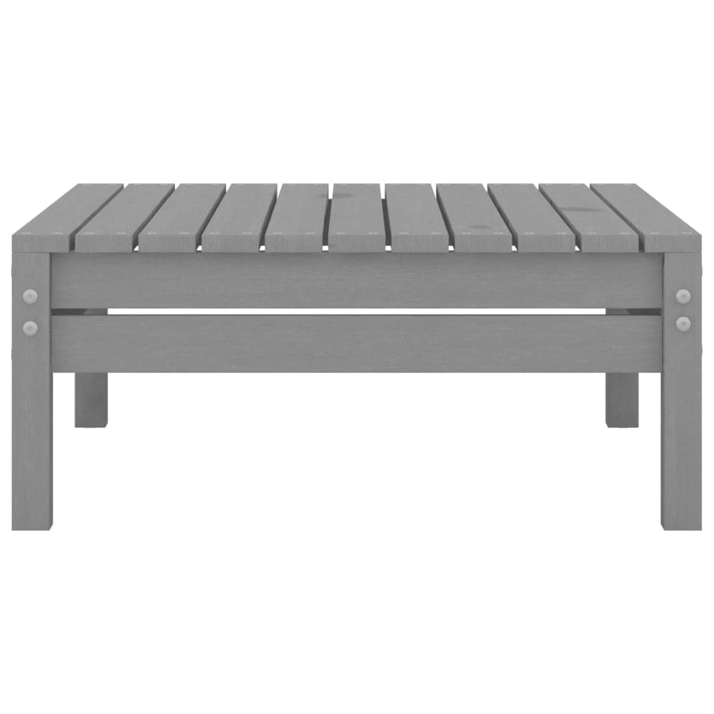 3-Piece Patio Lounge Set - All-Weather Resistant Outdoor Furniture for Terrace, Deck, Balcony, Garden & Lawn - Solid Pinewood Gray - Perfect for Relaxing, Entertaining & Outdoor Dining