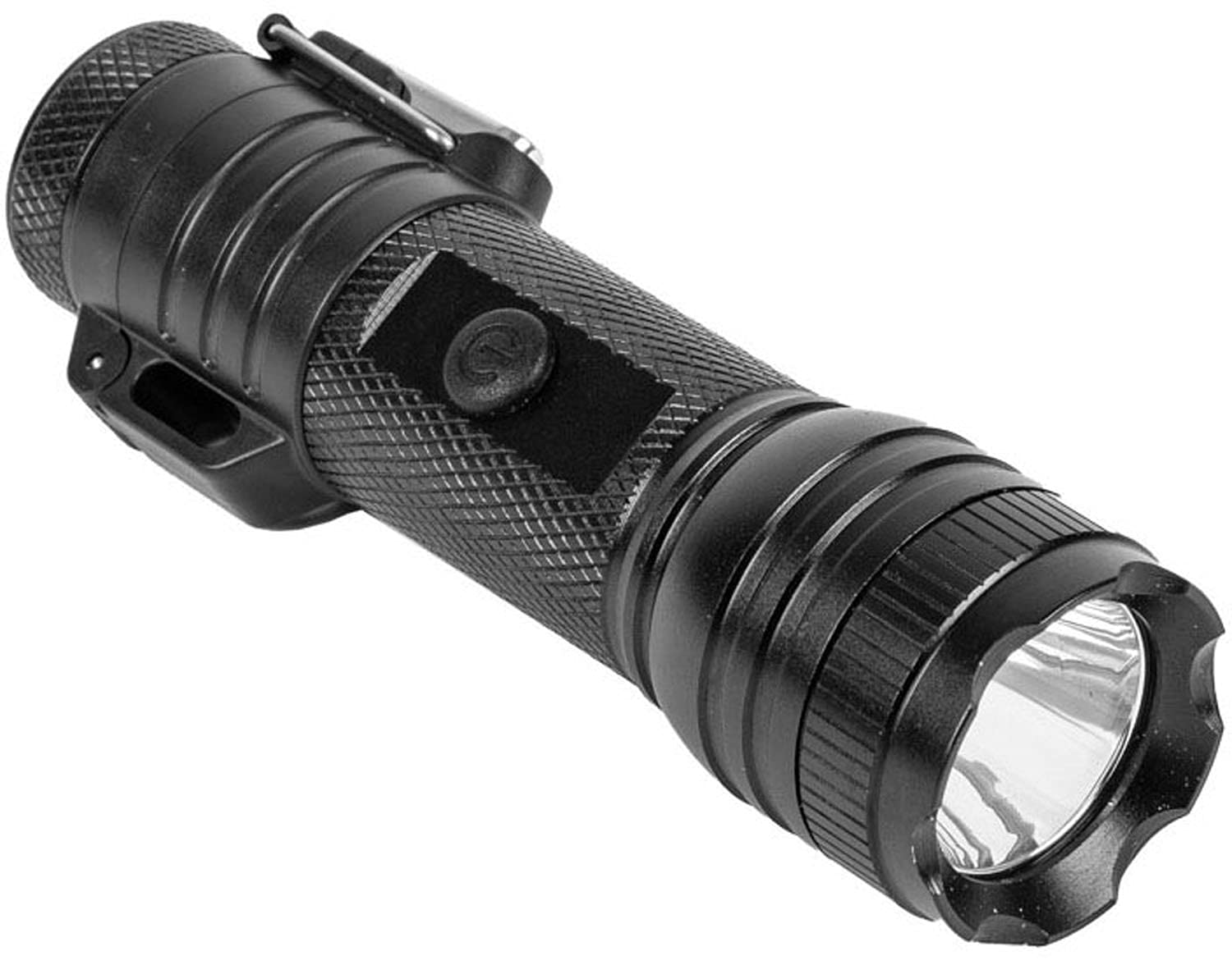 Tactical Arc Lighter with LED Flashlight - Windproof USB Rechargeable Lighter for Camping, Hiking, Emergency & Outdoor Adventures