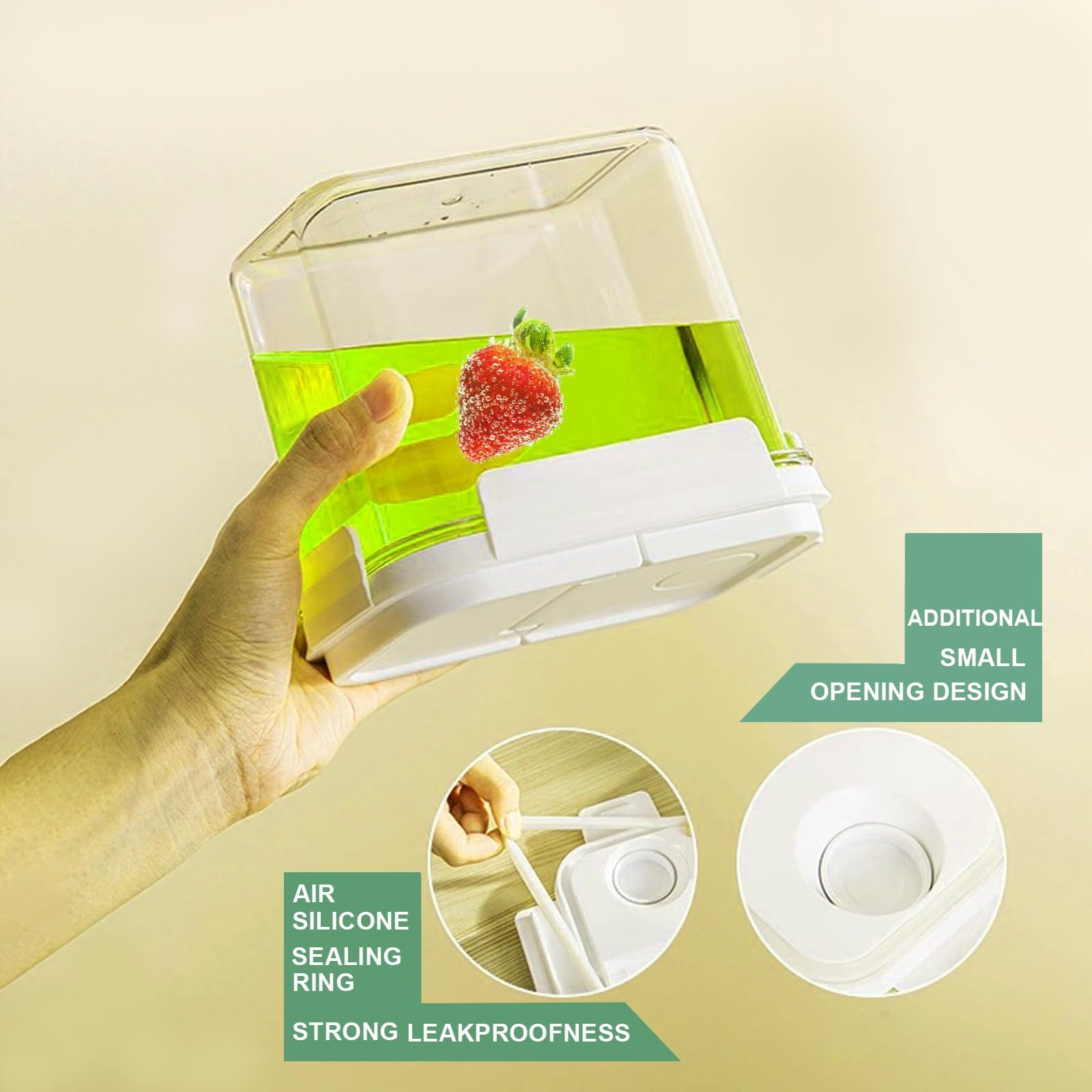 Airtight Food Storage Containers Set - BPA-Free, Leakproof & Stackable Kitchen Organizers for Dry Food, Snacks, Cereal & Meal Prep - Easy to Clean & Space-Saving for Pantry, Fridge & Office Use