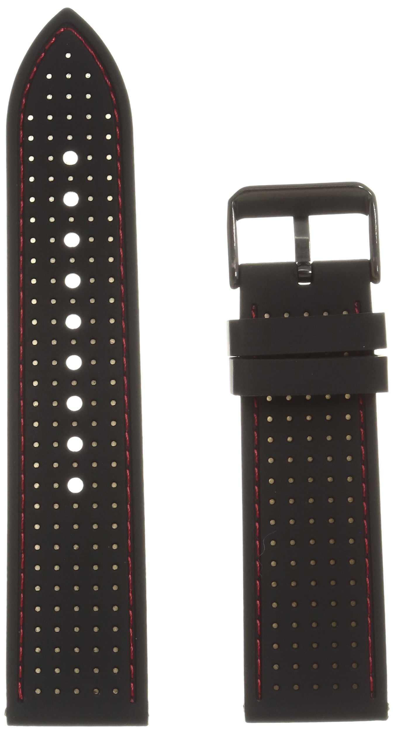 Hadley Roma MS3351RA 200 Silicone Watch Band - Durable & Comfortable Replacement Strap for Men & Women - Perfect for Sports, Work & Everyday Wear