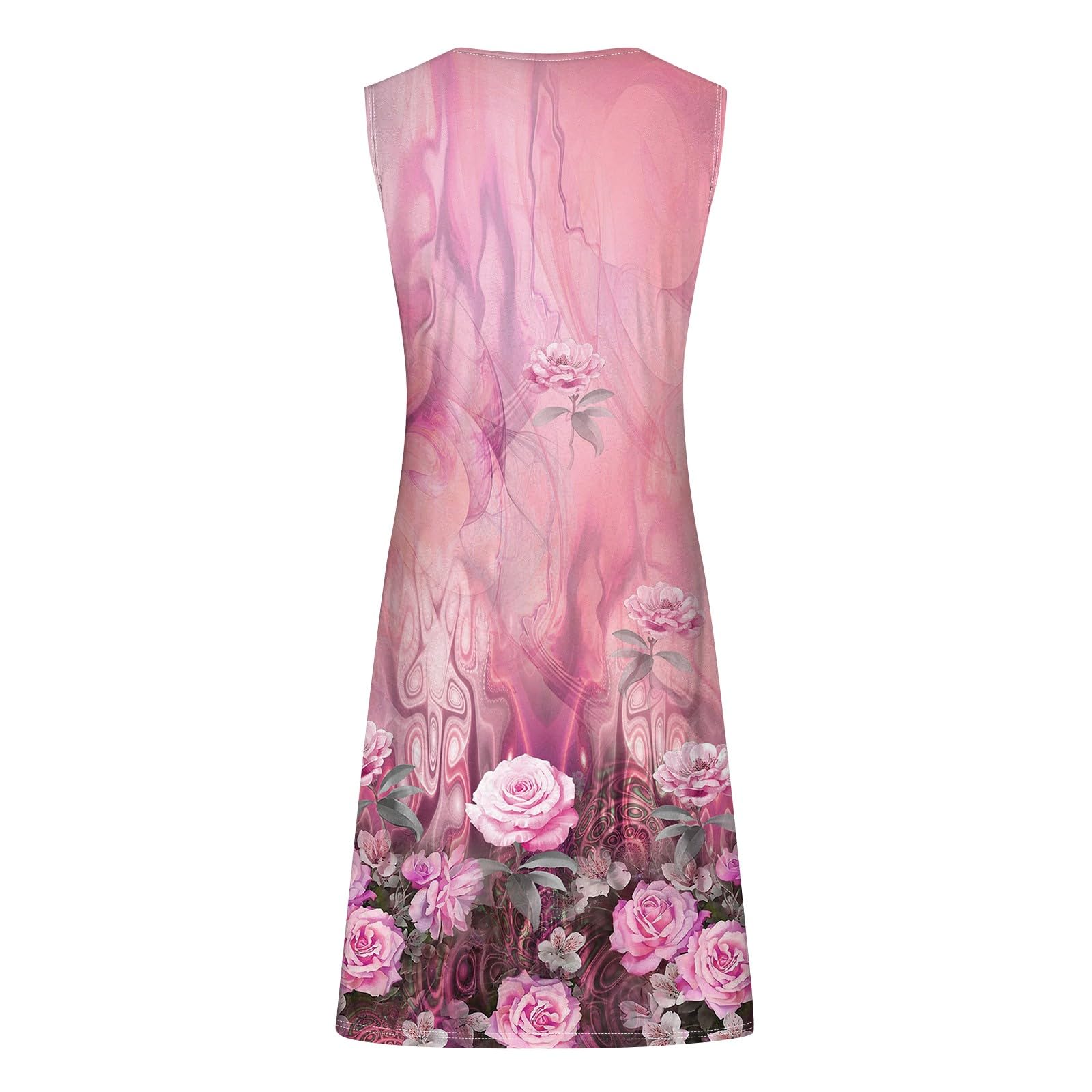 2024 Women's Summer Dresses - Casual Sleeveless Tank Sundress for Beach, Wedding Guest & Vacation | Lightweight Mini Dress for Outdoor Parties, Travel & Date Nights