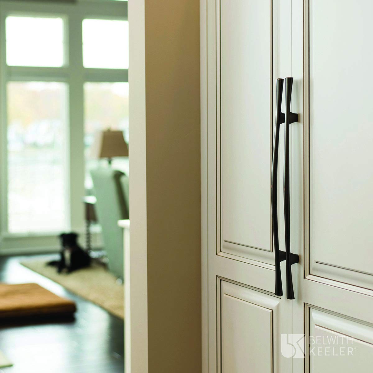 Belwith Keller Olivet Pull Satin Nickel Cabinet Hardware - 3 Pack (8.8