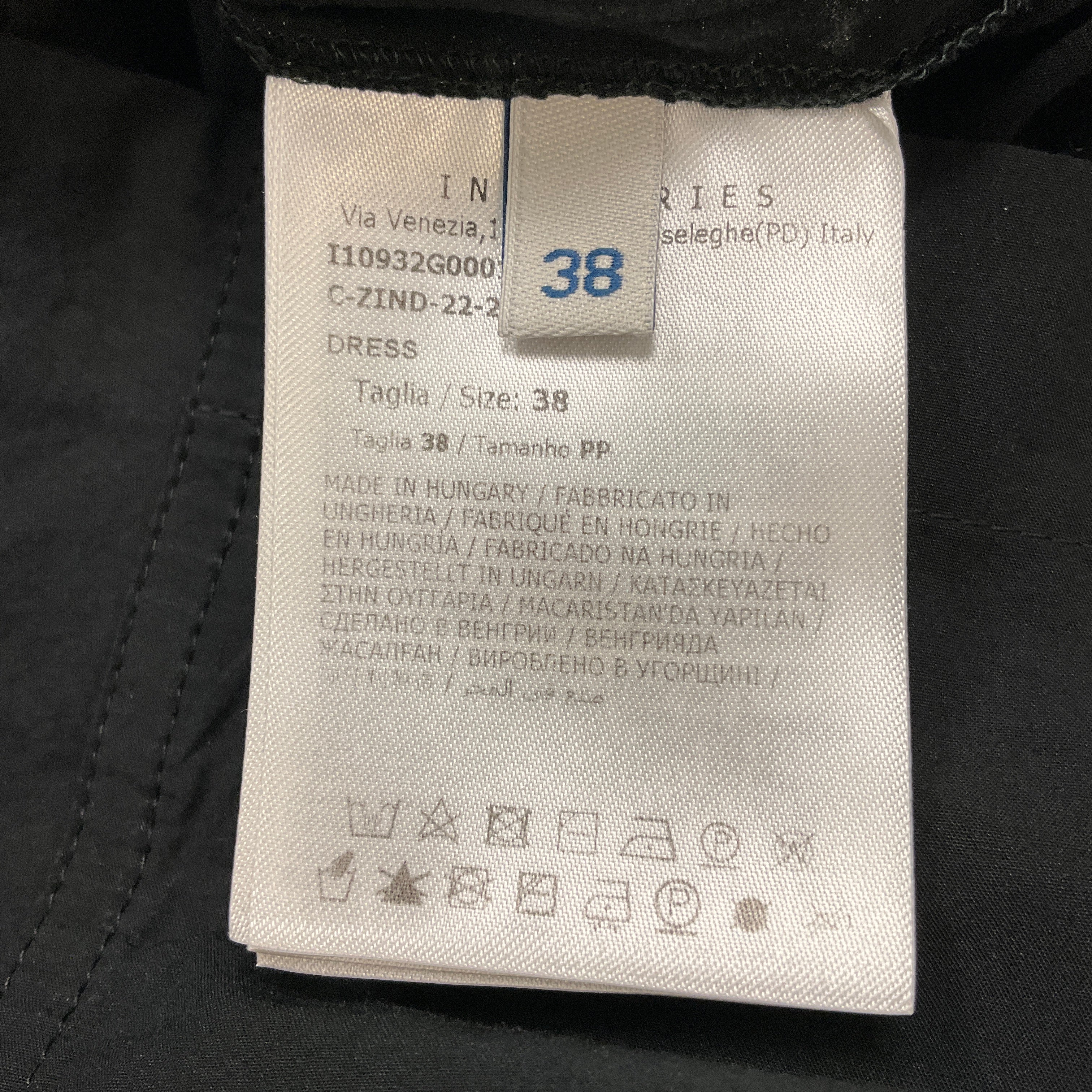 Moncler Black 2022 Drawstring Mini Dress for Women - Elegant Casual & Party Wear - Perfect for Date Nights, Cocktail Parties & Special Occasions