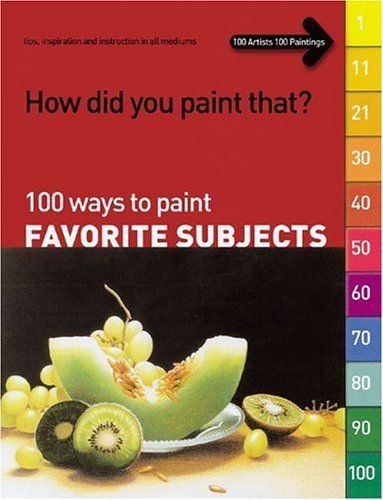 How to Paint Your Favorite Subjects: 100 Easy Painting Techniques for Beginners | Home Decor & Gift Ideas for Artists
