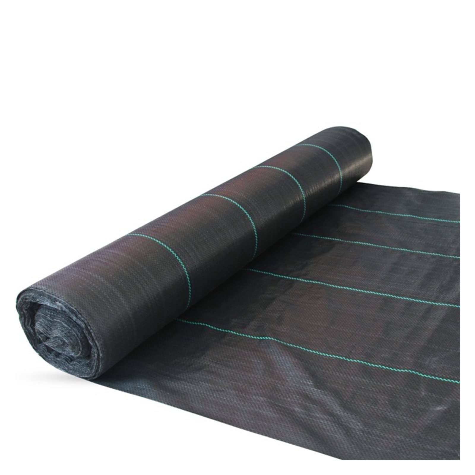 Premium Weed Control Fabric - Heavy Duty PE Plastic Mulch Film for Greenhouse, Orchard & Garden - Blocks Weeds, Retains Moisture - 2-10M Black/White Options (Ideal for Vegetable Beds, Flower Gardens & Landscaping)