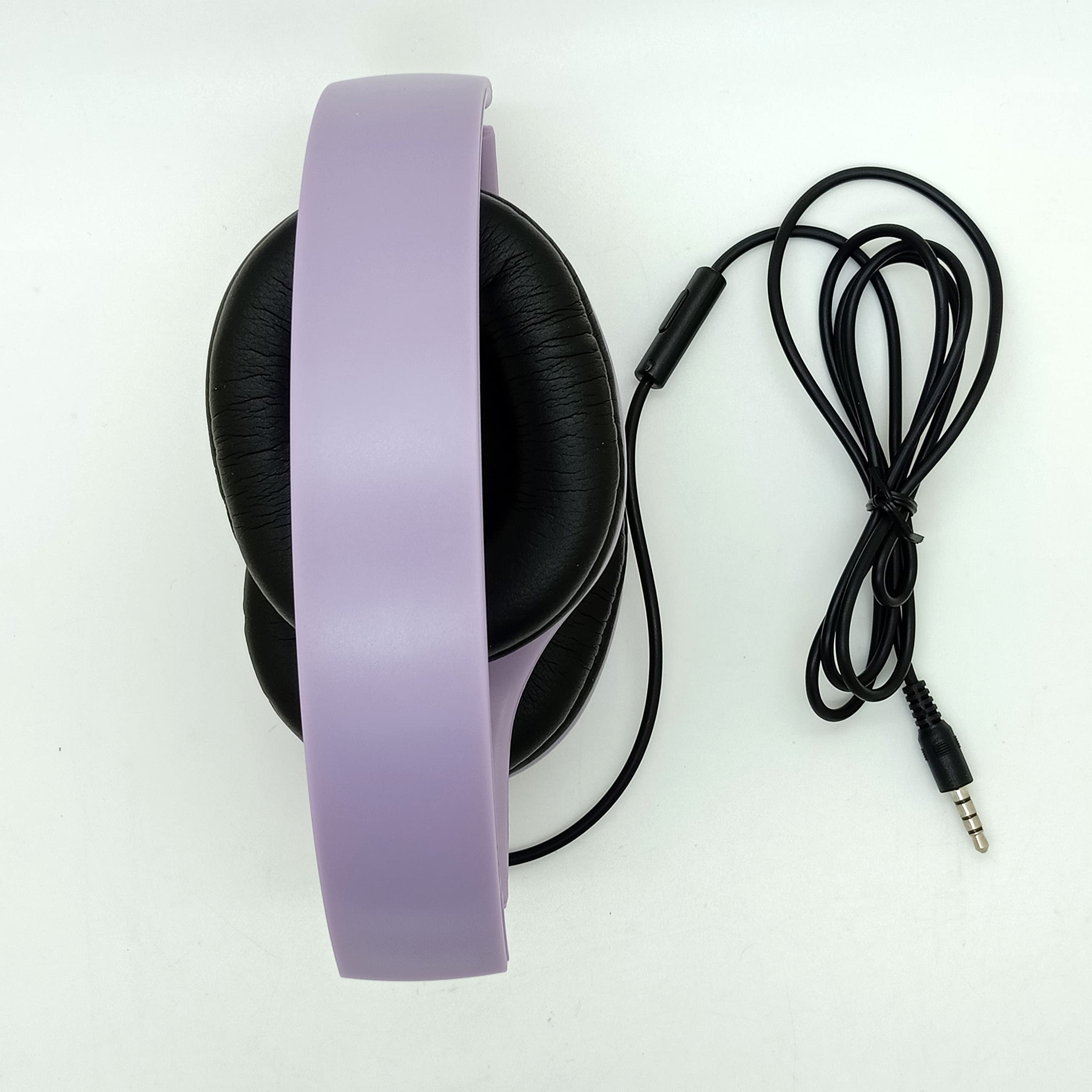 Noise Cancelling Headphones for Students - Durable Kids Headphones with Microphone, Unbreakable Design, Comfortable Fit (Purple) - Perfect for Online Classes, Studying & Gaming