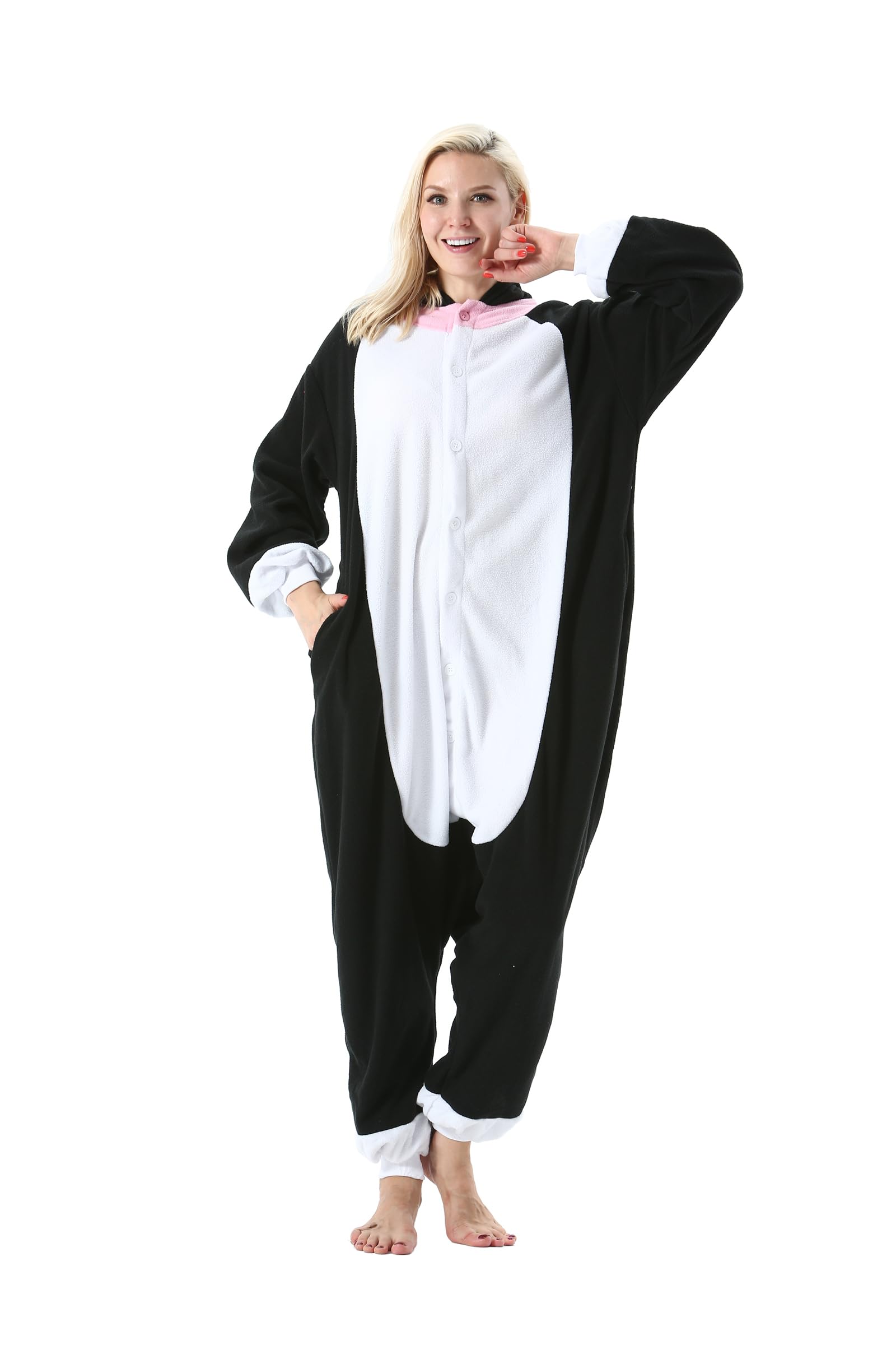 AKAAYUKO Women's & Men's Animal Onesie Pajamas - Dragon Costume for Halloween, Christmas, Carnival, Cosplay & Sleepwear - Soft & Comfortable Jumpsuit for Parties & Lounge Wear