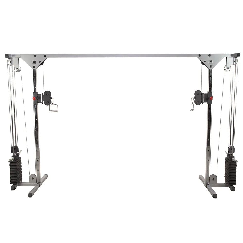 Premium Cable Crossover Machine for Home & Gym - Strength Training Equipment for Chest, Back & Shoulder Workouts - Perfect for CrossFit, Bodybuilding & Functional Fitness