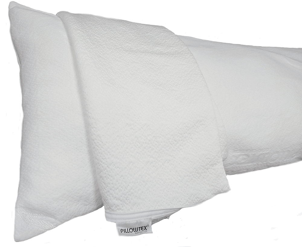 Bamboo Body Pillow - Medium Support Memory Foam Pillow for Side Sleepers & Pregnancy Comfort | Hypoallergenic & Breathable | Perfect for Bed, Couch & Travel