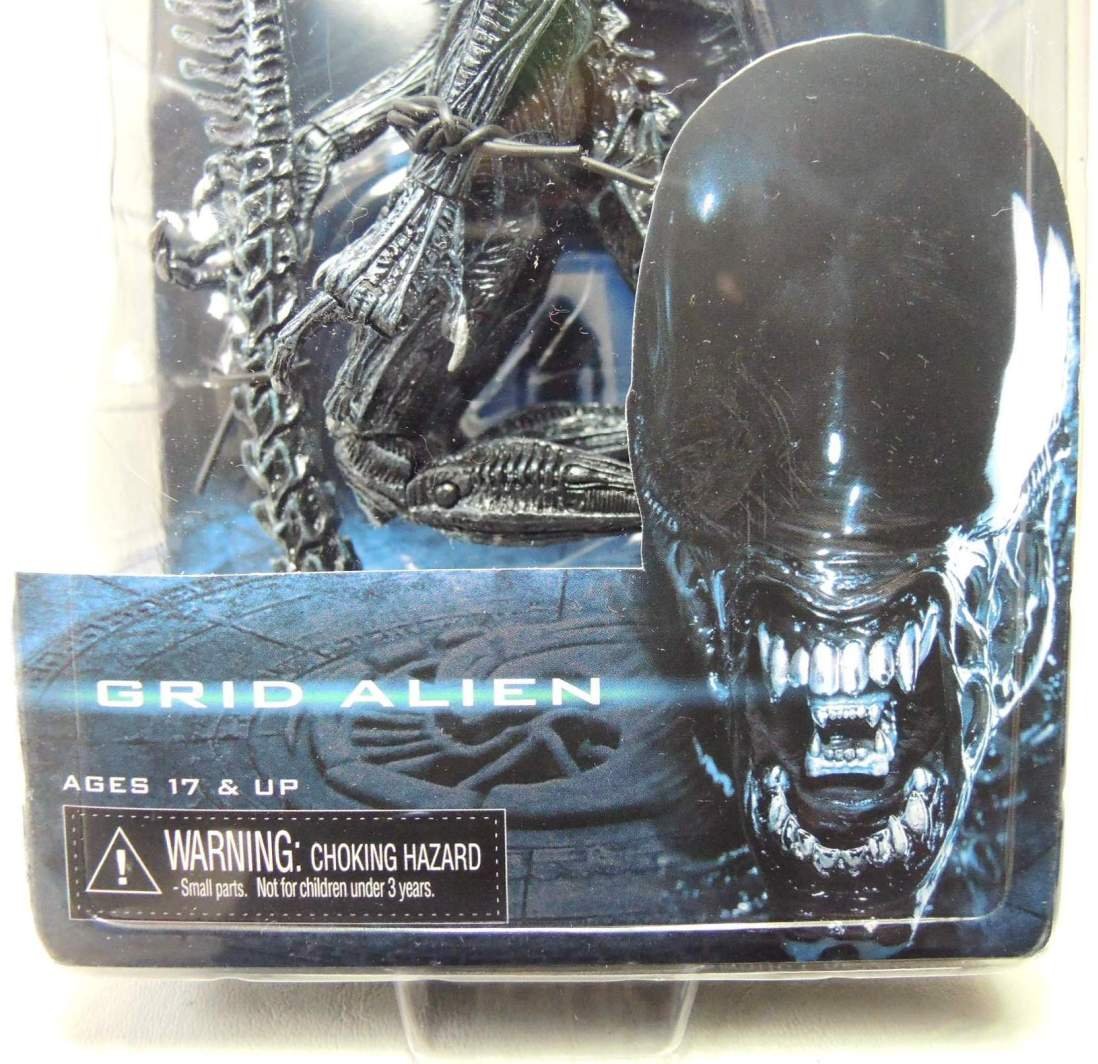 NECA Aliens Series 7 AvP Grid 7-Inch Scale Action Figure - Collectible Alien vs Predator Movie Character Toy for Display & Role Play