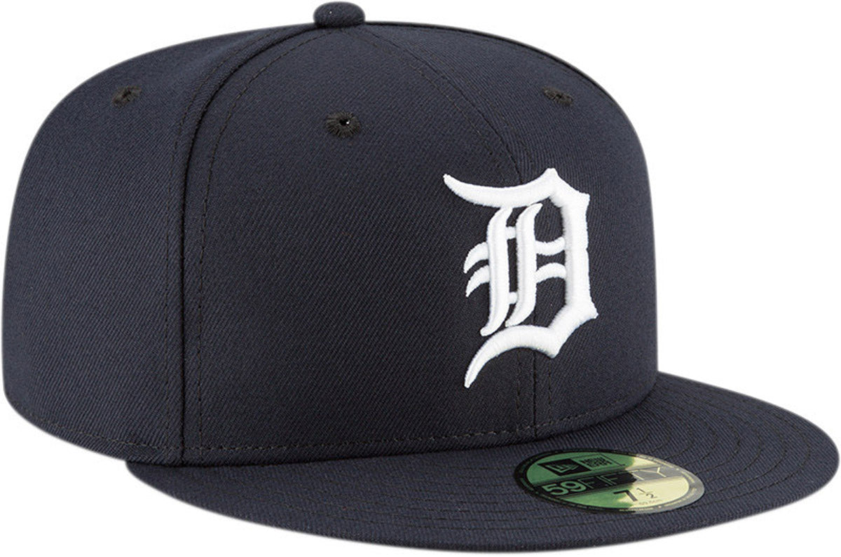 Detroit Tigers New Era 59Fifty AC Performance Team Baseball Cap - Adjustable Fitted Hat for Men & Women - Perfect for Baseball Games, Sports Fans & Casual Wear