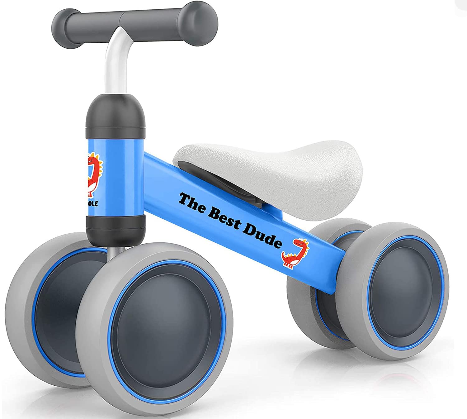 BEKILOLE Balance Bike for Toddlers 1-3 Years Old - First Bike for Boys & Girls, Training Bike for Learning to Walk & Run - Perfect 1st Birthday Gift & Preschool Toy (Blue) | Indoor & Outdoor Play, Park Rides, Early Childhood Development