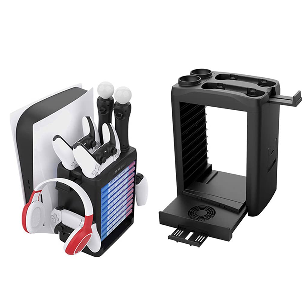 Multifunctional Game Storage Rack for Switch, Headphones & Gamepads - Organize Gaming Gear