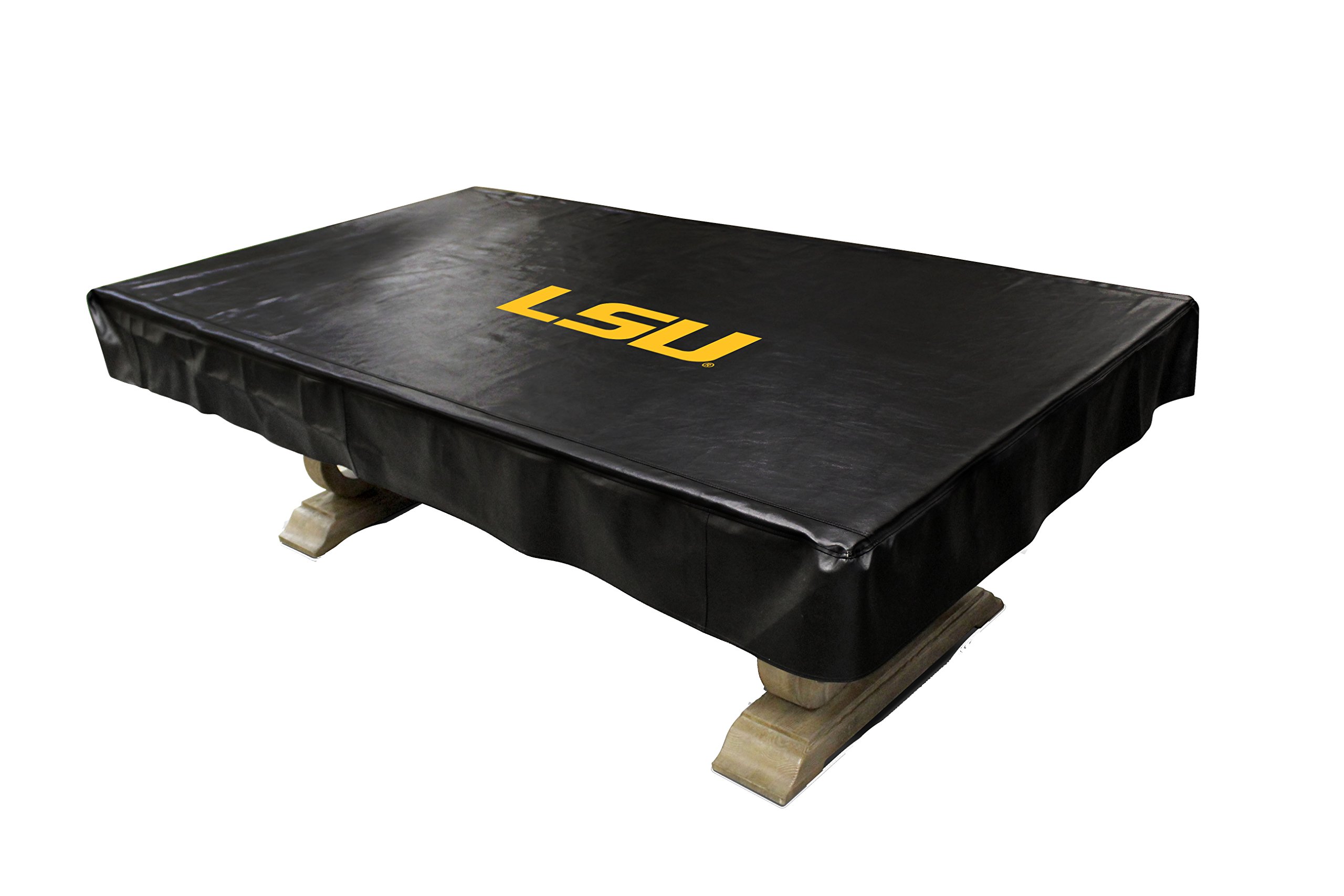 Official NCAA Licensed 8-Foot Billiard Table Cover - Durable Naugahyde Pool Table Protector for Game Rooms, Bars & Home Recreation Areas