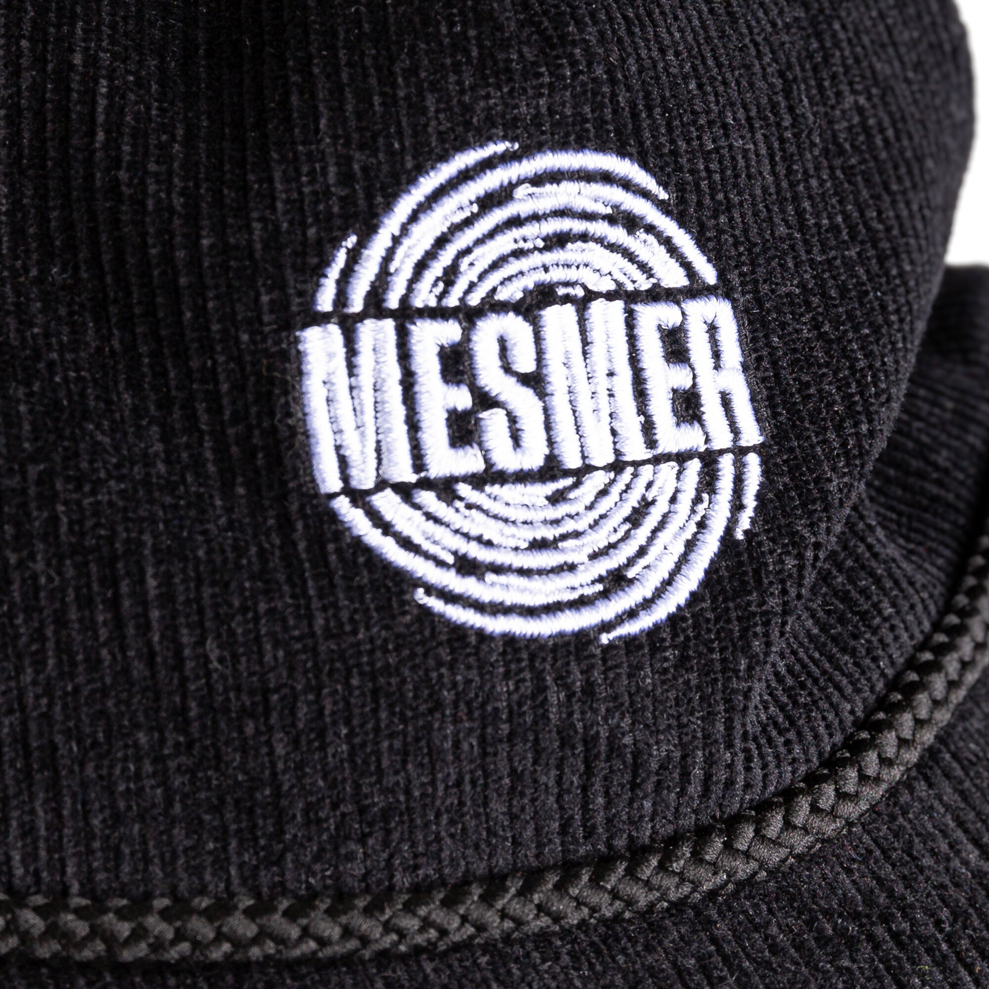 MESMER Spiral Cap Black - Stylish Adjustable Baseball Hat for Men & Women - Perfect for Outdoor Sports, Running, and Casual Wear