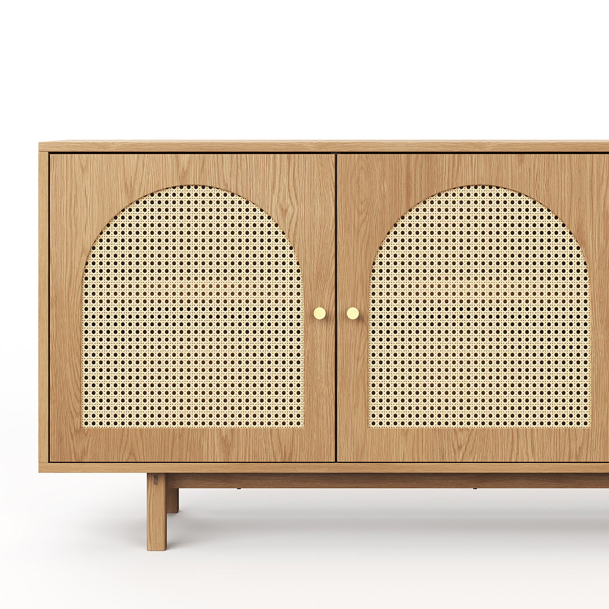 Etta 3 Door Sideboard - Modern Buffet Cabinet with Storage for Dining Room, Living Room & Entryway | Perfect for Home Decor, Display & Organization