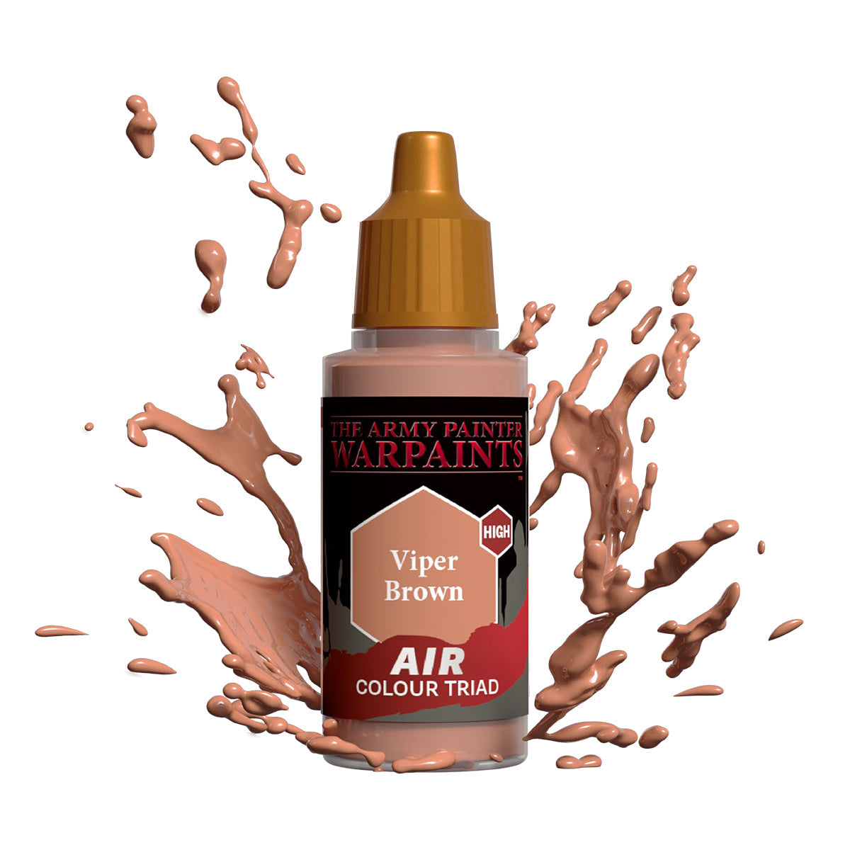 Warpaints Air: Viper Brown - Premium Matte Acrylic Paint for Miniatures & Models - Perfect for Warhammer, D&D, and Tabletop Gaming