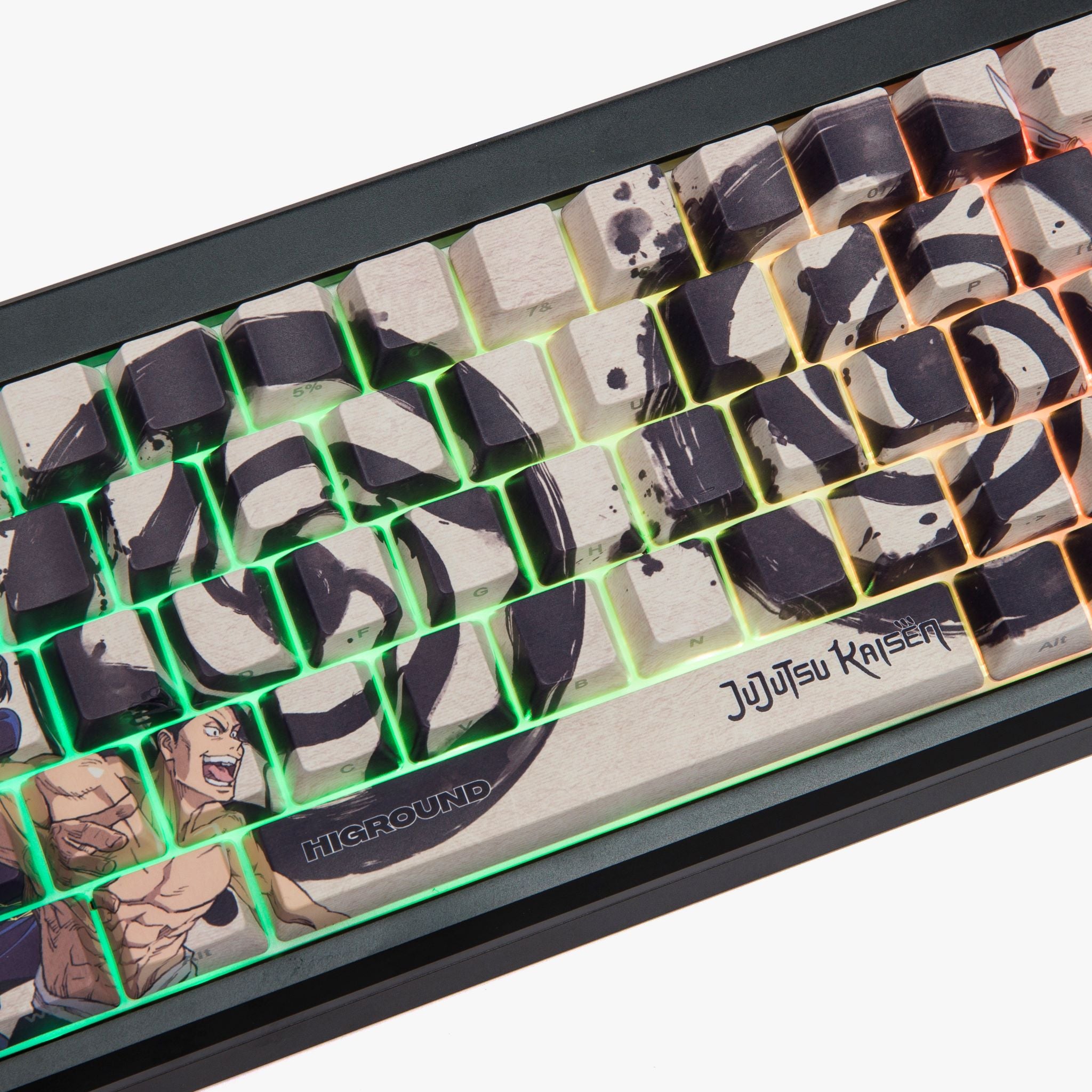 JJK x HG Summit 65 Mechanical Keyboard - 65% Compact Layout, Hot-Swappable Switches, RGB Backlit for Gaming & Typing | Perfect for School, Office & Home Workspace