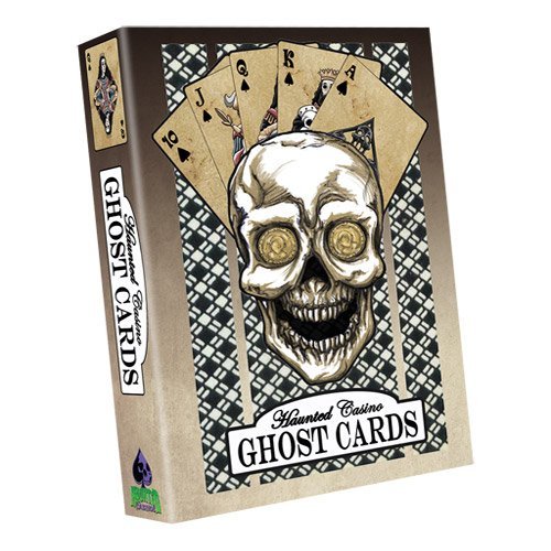 Haunted Casinos Ghost Themed Playing Cards Deck - Premium 52 Card Set for Magic Tricks, Poker Nights & Halloween Party Games