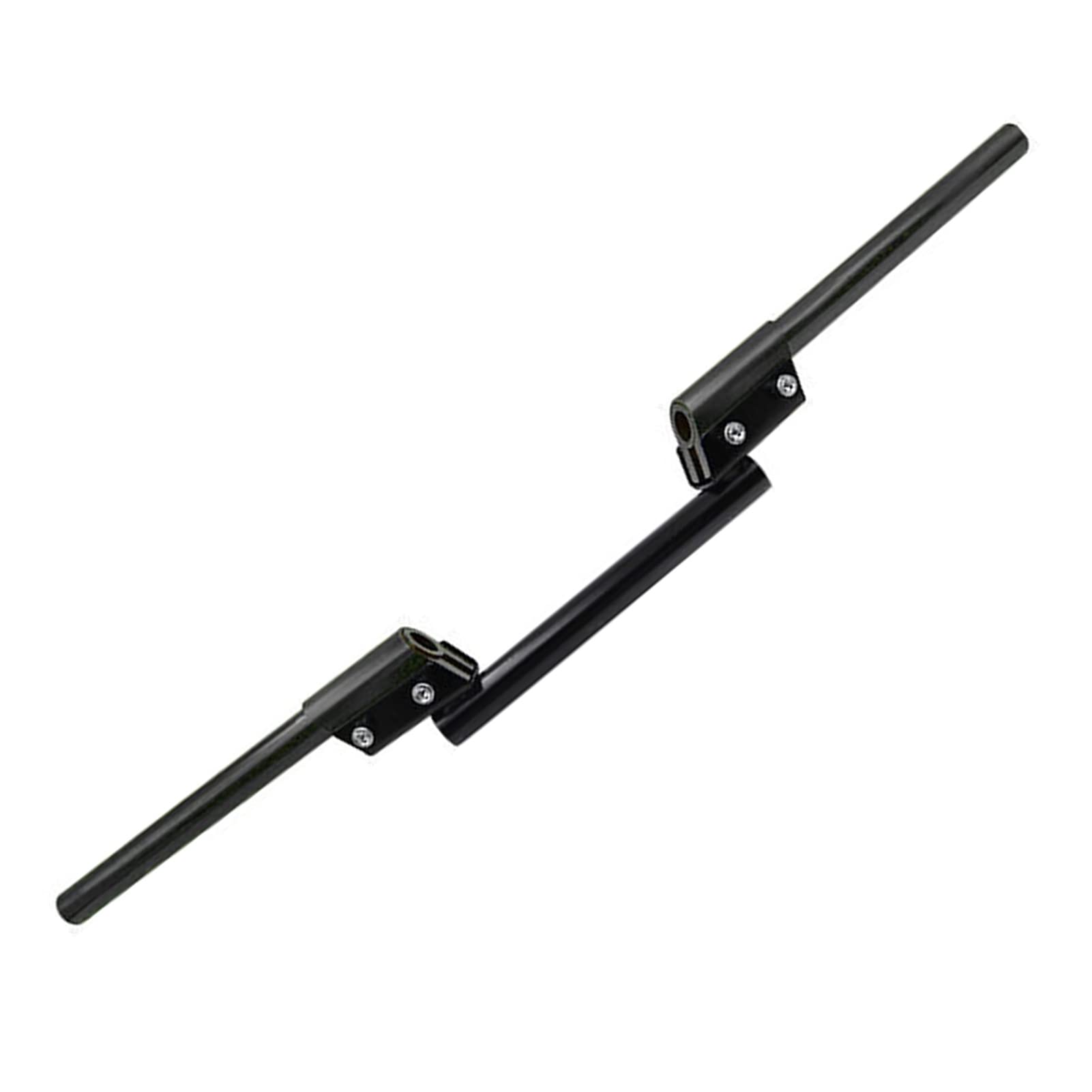 Durable Aluminum Motorcycle Handlebar - Easy Install & Adjustable for Outdoor Riding (Black)