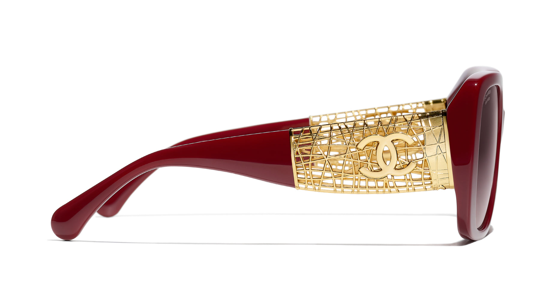 Original Chanel 5532 Sunglasses - Luxury Designer UV Protection Shades for Women - Perfect for Beach, Driving & Fashion Outfits