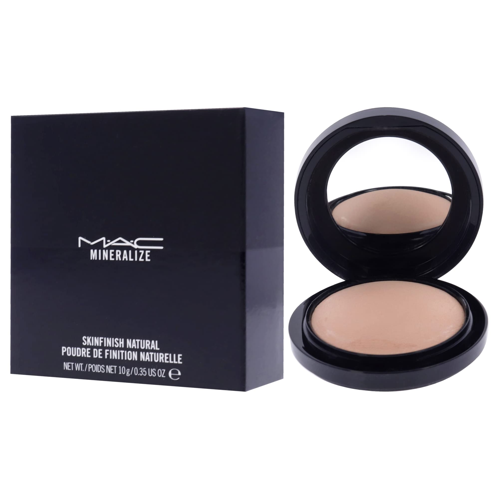 MAC Mineralize Skinfinish Natural Face Powder - Medium Shade 0.35 oz | Oil-Control, Long-Lasting Finish for Flawless Makeup | Perfect for Everyday Wear & Special Occasions