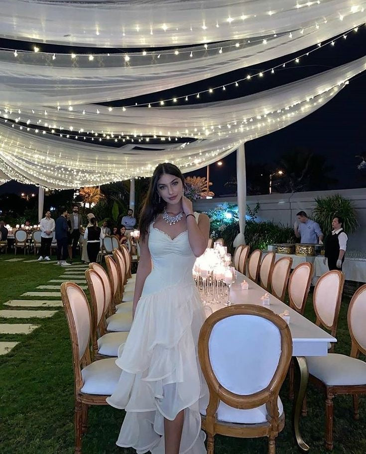 Elegant A-Line Chiffon Ruffle Long Prom Dress for Formal Parties & Special Occasions - Style J3167 | Perfect for Homecoming, Graduation & Evening Gala Events
