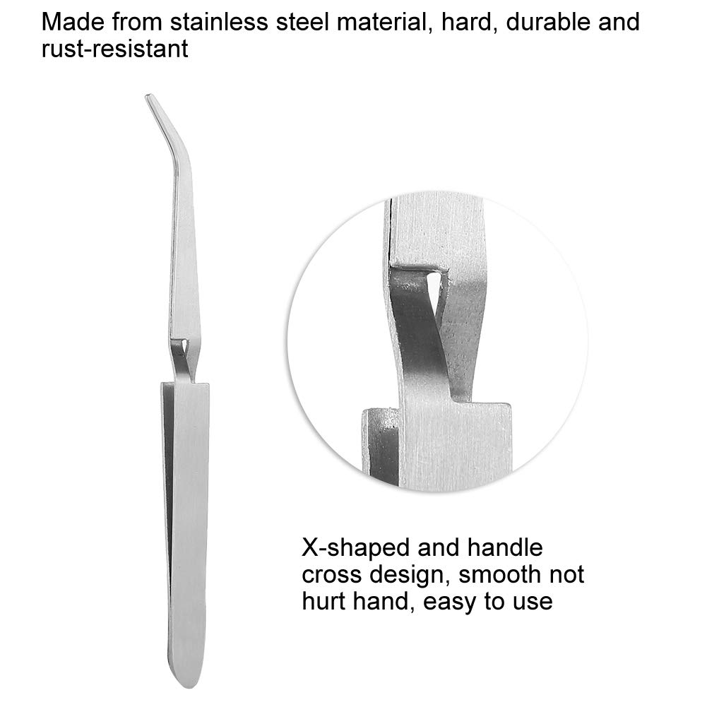 Professional Nail Shaping Tweezers - Stainless Steel Nail Art Tool for Precise Manicure & Pedicure | Perfect for Home Salon, DIY Nail Designs & Professional Use