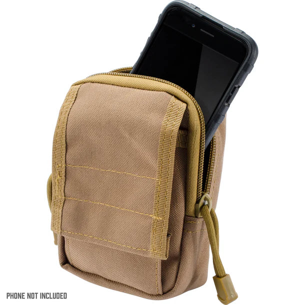 Barska BI12632 Loaded Gear Accessory Pouch CX 800 - Tactical Utility Pouch for Outdoor, Hunting & Military Use - Durable MOLLE-Compatible Storage Organizer for Survival Gear & Tools