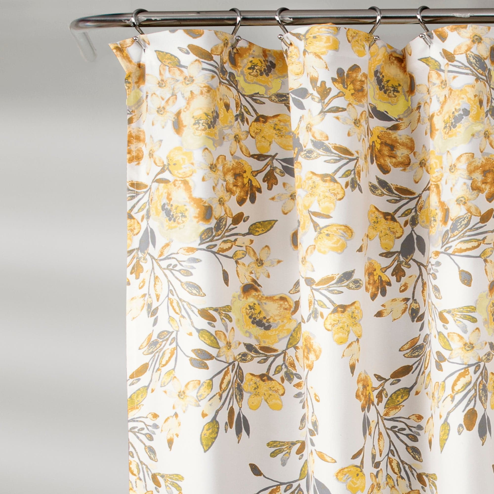 Stylish Tanisha Shower Curtain - Waterproof Bathroom Decor with Hooks - Perfect for Modern Homes & Spa-Like Bathrooms