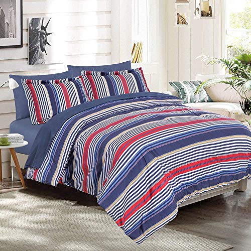 02 - Navy & Red Striped