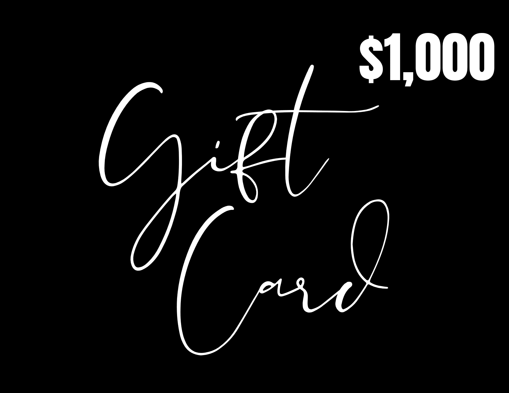 $1,000 Gift Card - Perfect for Online Shopping, Gifts & Rewards | Redeem at Major Retailers & Restaurants