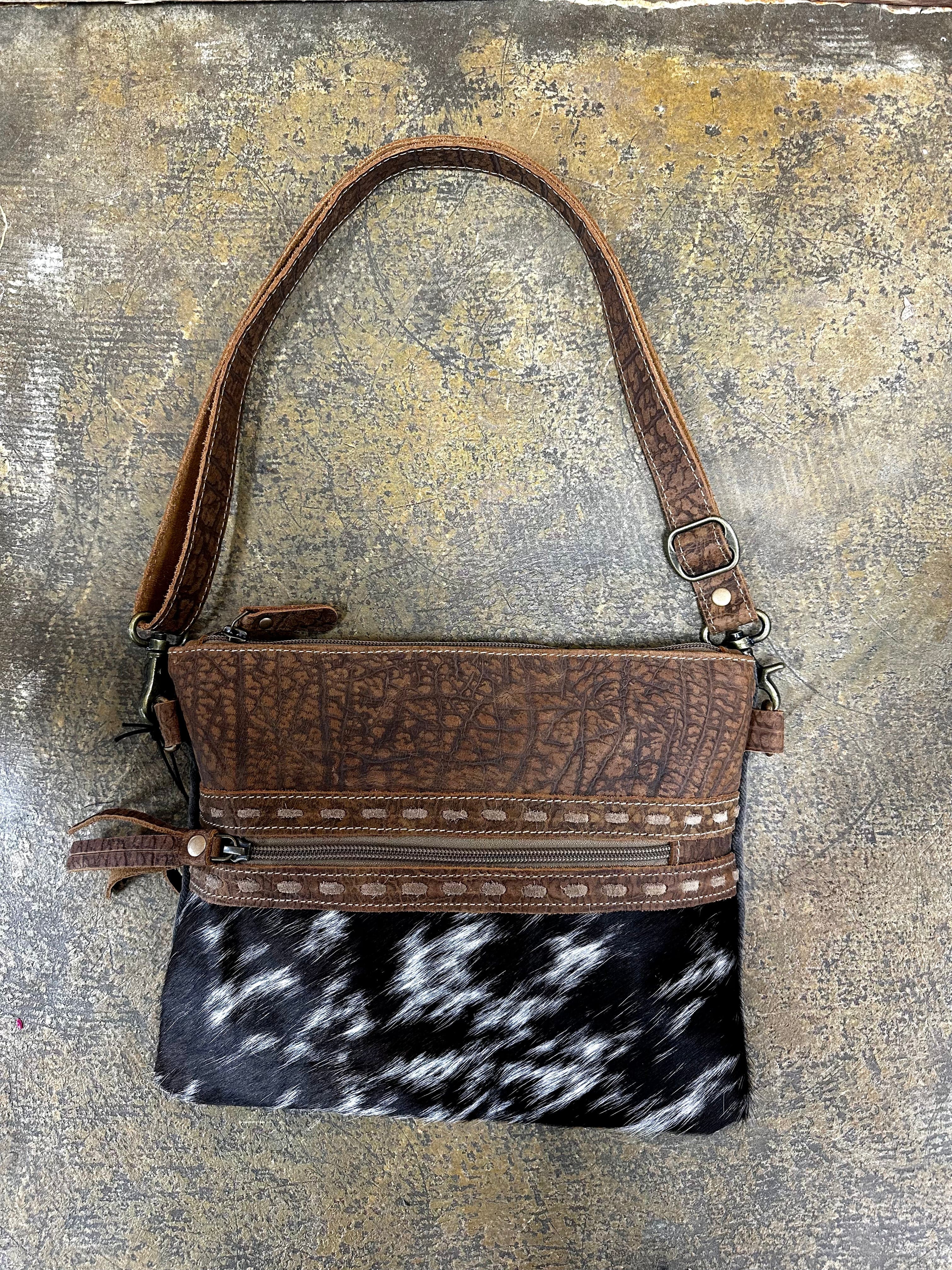 Myra Bag Genuine Cowhide Leather Purse for Women - Stylish Handbag for Work, Travel & Everyday Use