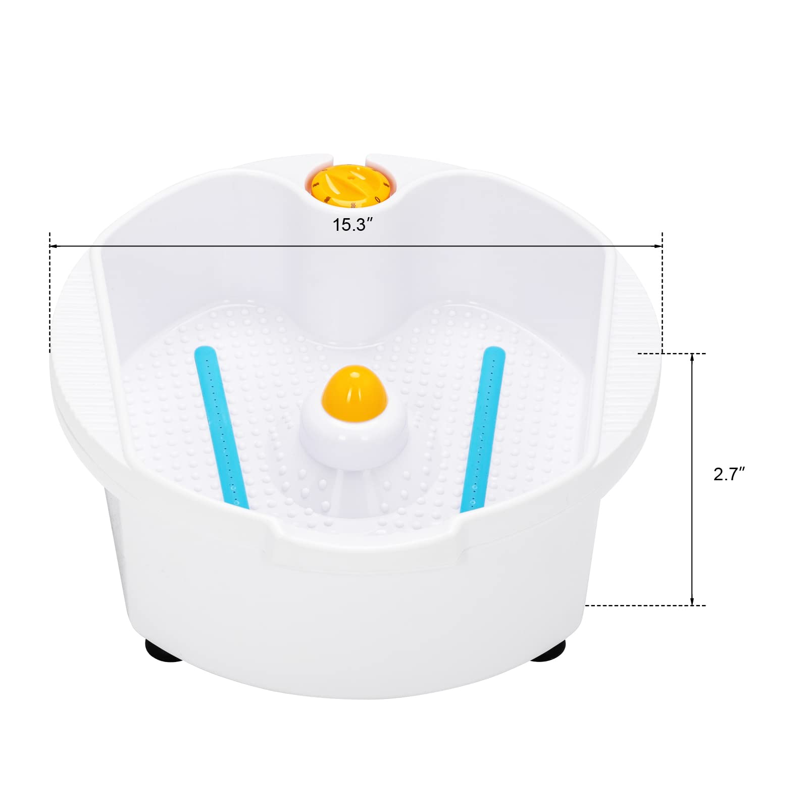 OmySalon Professional Hydraulic Pedicure Chair with Stool & Bubble Massage Foot Bath - Salon Spa Equipment for Nail Technicians & Beauty Professionals - Perfect for Manicure Pedicure Stations & Foot Care Treatments