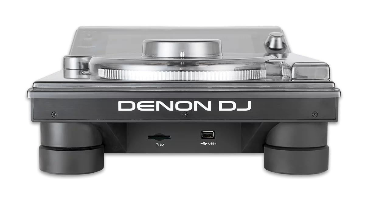 Decksaver Protective Cover for Denon DJ Media Players - Durable Dust & Scratch Shield for SC5000, SC6000, X1800 - Ideal for DJ Gigs, Studio Use & Travel