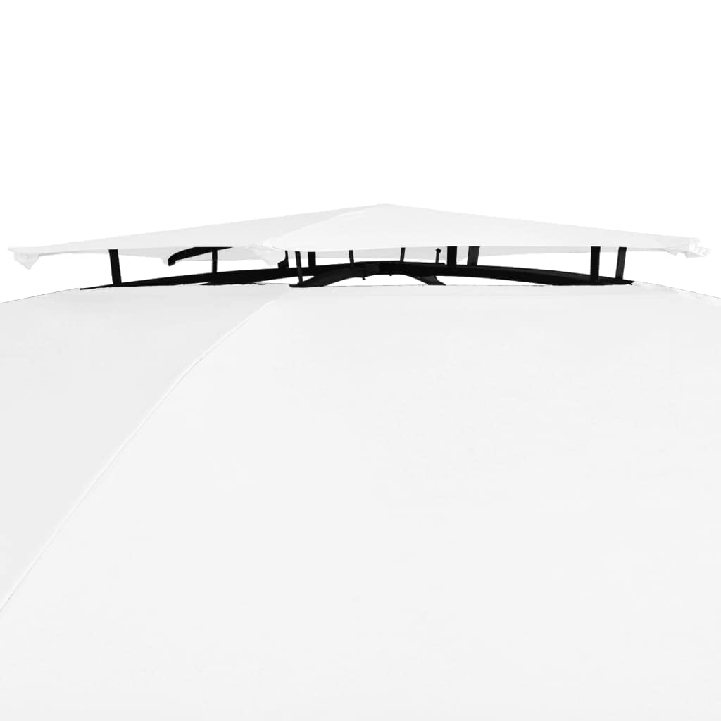 Premium White Outdoor Party Tent with Curtains - 141.7