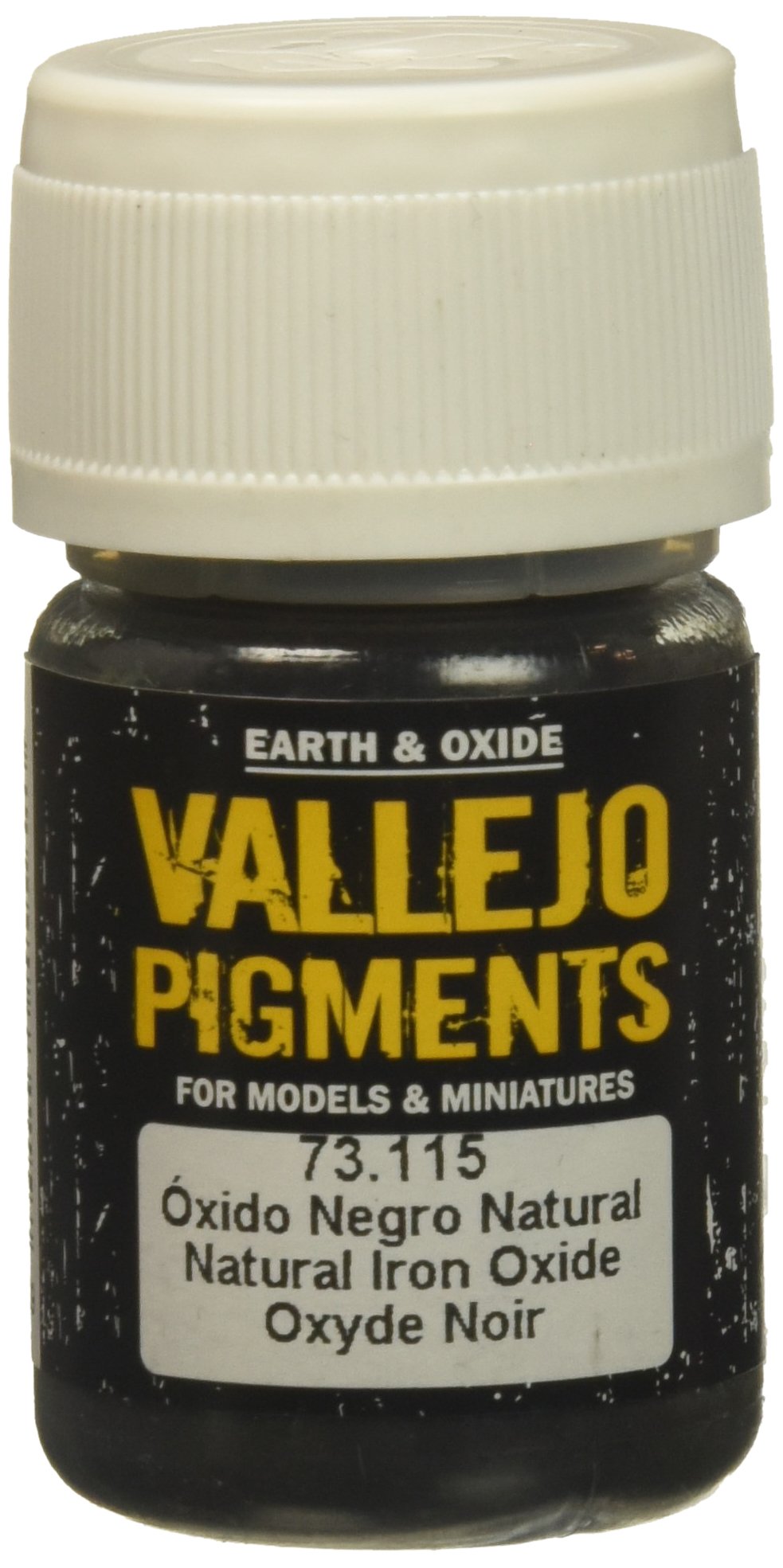 Vallejo Natural Iron Oxide Pigment - 30ml Bottle for Acrylic Painting, DIY Crafts & Model Making | Premium Art Supplies for Artists & Hobbyists