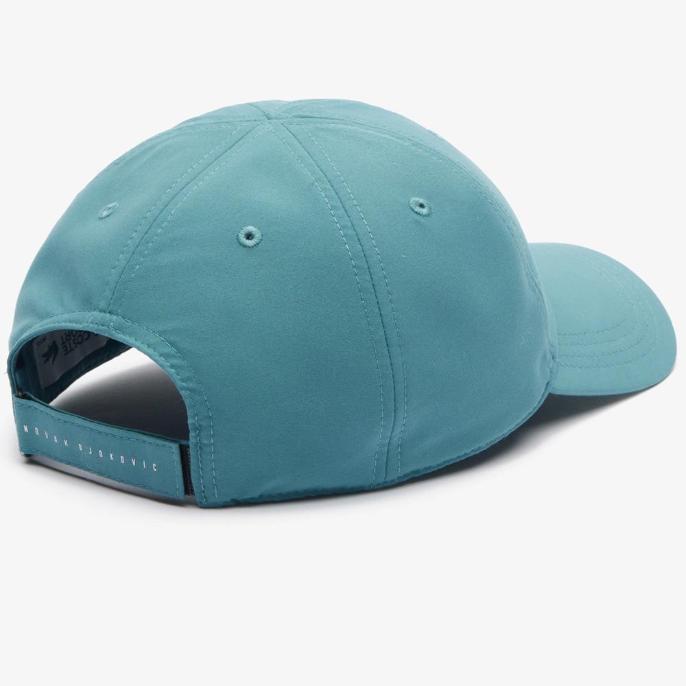 Lacoste Djokovic Sport X Microfiber Hat - Lightweight Breathable Tennis Cap for Men & Women - Perfect for Outdoor Sports, Running, Golf & Casual Wear