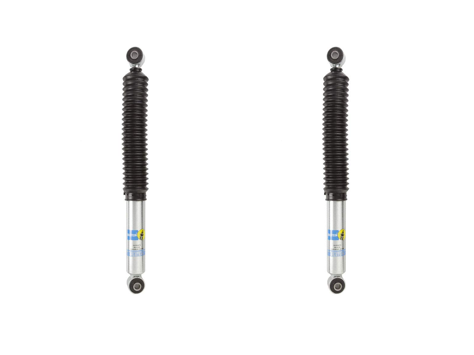 Bilstein B8 5100 Monotube Gas Shocks Rear Pair for 2015-2018 GMC Canyon 4WD | Heavy-Duty Off-Road Performance | Perfect for Towing, Overlanding & Rough Terrain Driving