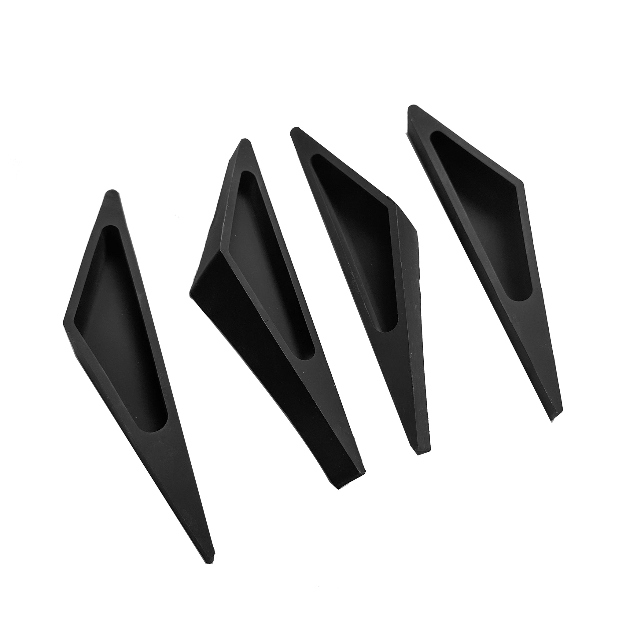Premium Molded Silicone Cybertruck Interior Door Handles (Set of 4) - Durable & Non-Slip Protection for Tesla Cybertruck - Perfect for Daily Commuting & Off-Road Adventures